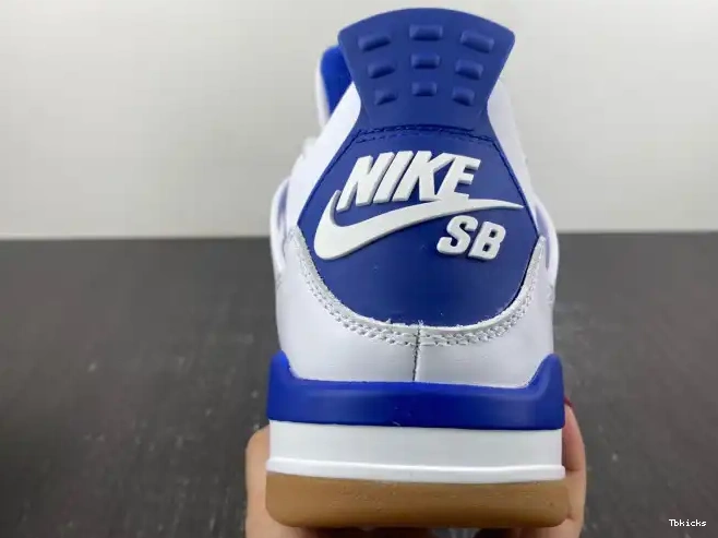 Rep TBK Retro DR5415-140 Jordan 4 SB Blue Pine 0615